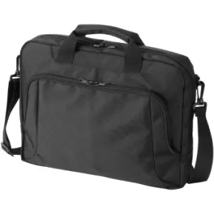 Image of Avenue New Jersey 15.6 Laptop Conference Bag (40 x 7 x 30 cm) (Solid Black)