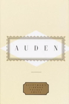 Image of Auden Poems by W. H. Auden Hardback