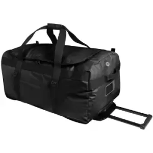 image of Stormtech Adults Unisex Rolling Duffel Bag (One Size) (Black)