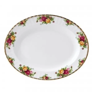 image of Royal Albert Old Country Roses Large Oval Dish