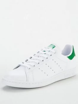 Image of adidas Originals Stan Smith - White/Green, Size 10, Men