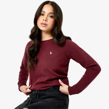 image of Jack Wills Pheasant Crew Neck Sweatshirt - Damson