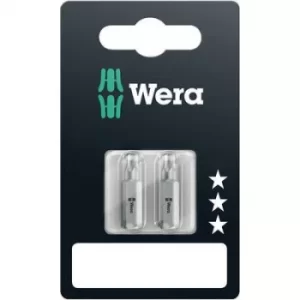 Image of Wera 867/1 Z SB SiS 05073314001 Torx bit T 20 Tool steel alloyed, hardened D 6.3 2 pc(s)