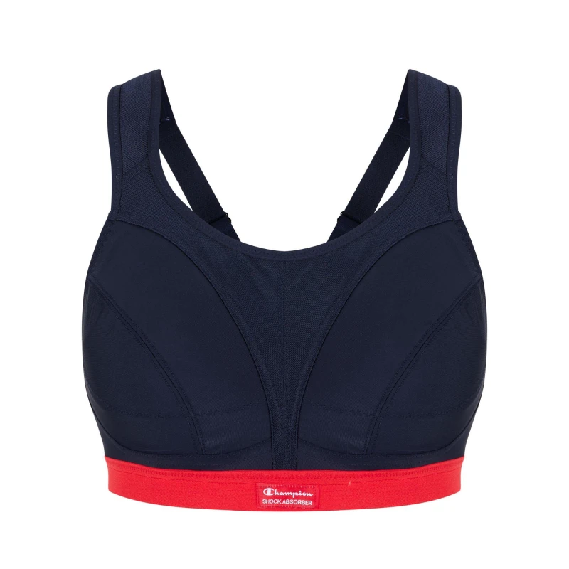 Image of Shock Absorber D+ Max Support Sports Bra Navy female 34D