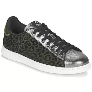 image of Victoria TENIS LEOPARDO womens Shoes (Trainers) in Kaki,4,5,5.5,6.5,7,8,2.5