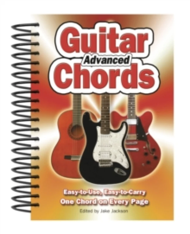 Image of Advanced Guitar Chords : Easy-To-Use, Easy-to-Carry, One Chord on Every Page Spiral bound