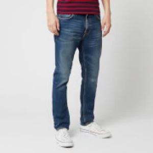 Image of Nudie Jeans Mens Lean Dean Straight Jeans - Indigo Shades - W36/L30 - Blue