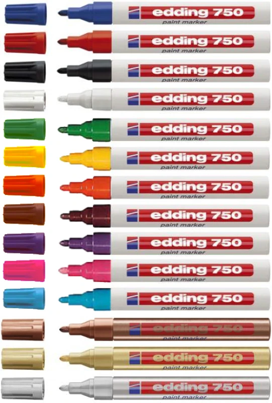 Image of Edding 750 Yellow 10 pc(s)