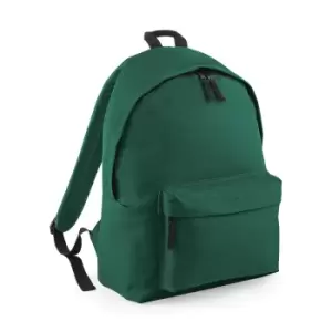Image of Beechfield Childrens Junior Fashion Backpack Bags / Rucksack / School (One Size) (Bottle Green)