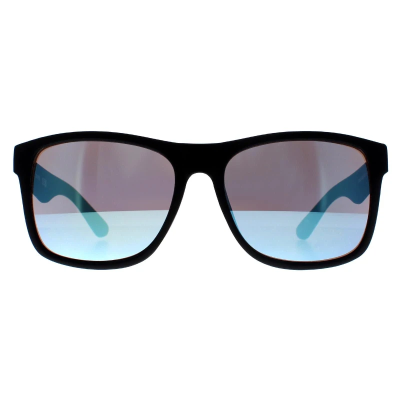 Image of Guess Square Black Blue Mirrored GF0203 Black