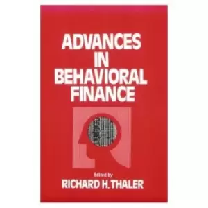 Image of Advances in Behavioral Finance by Richard H. Thaler