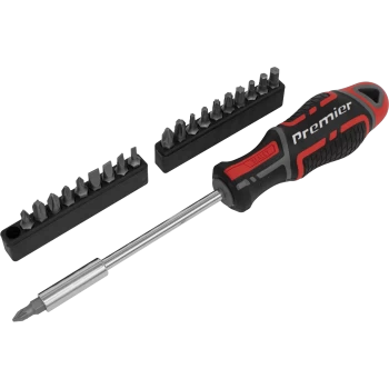 Image of Sealey 21 Piece GripMAX Screwdriver & Bit Set