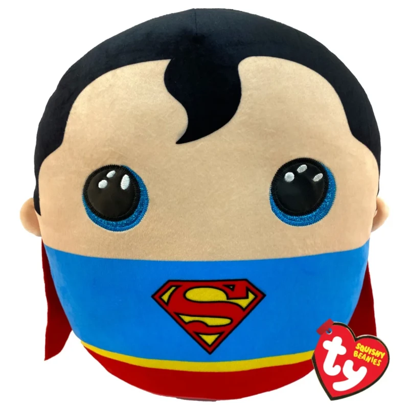 Image of Ty Superman Squish A Boo 14" Beanie Plush Multi unisex