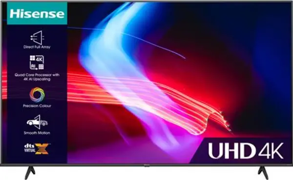 Image of Hisense 70" 70A6KTUK Smart 4K Ultra HD LED TV