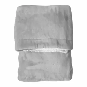 Image of Crossland Grove Sherpa Throw Silver 1520x1770mm