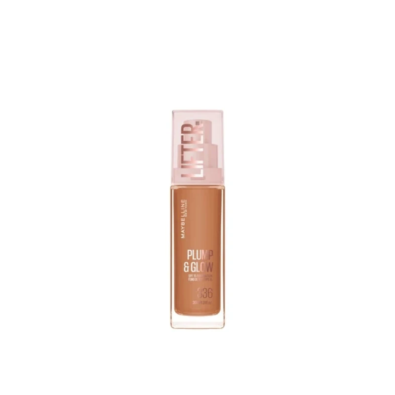 Image of Maybelline Lifter Plump & Glow Foundation SPF 15 336