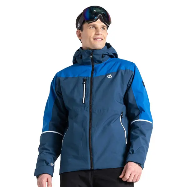 image of Dare 2B Mens Eagle Waterproof Insulated Hooded Ski Jacket XXL - Chest 47' (119cm)