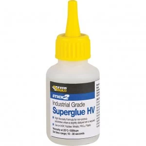 Everbuild Industrial Hi Viscosity Super Glue 50ml