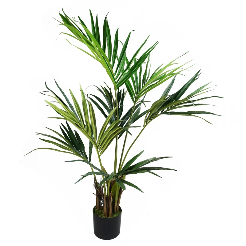 Image of Leaf Design 130cm Artificial Kentia Palm Artificial Tree
