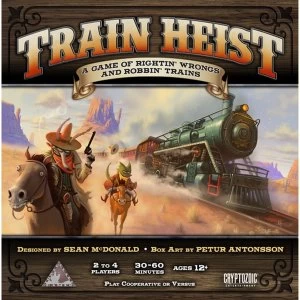 image of Train Heist Board Game 2017