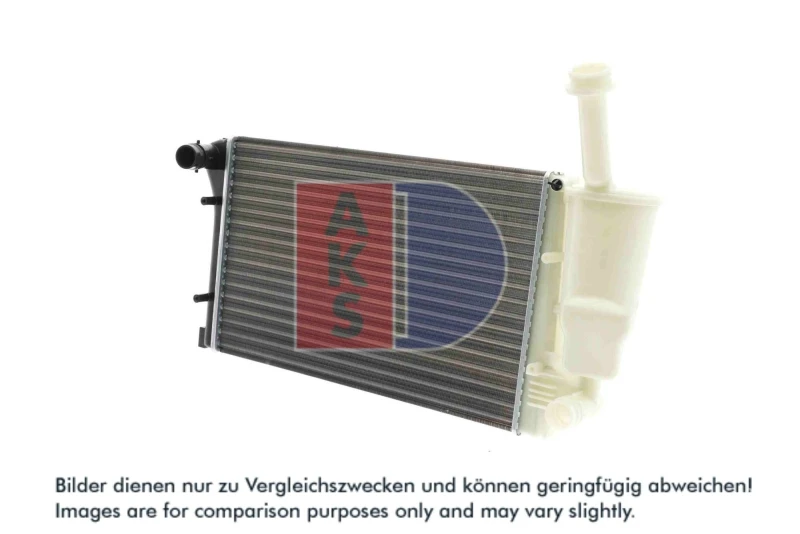 Image of AKS DASIS 080066N Engine radiator Mechanically jointed cooling fins Radiator,engine cooling (470)