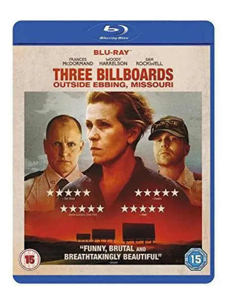 image of Three Billboards Outside Ebbing, Missouri Bluray Digital Download