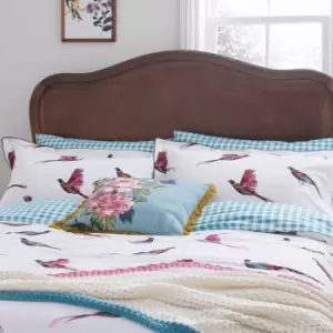 Image of Joules Patterdale Pheasants Double Duvet Cover Set, Multi