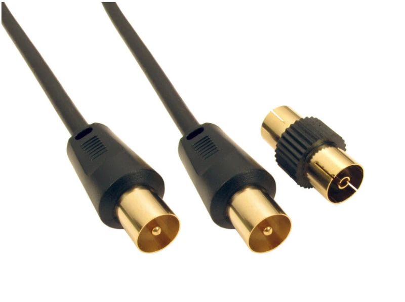 Image of Cables Direct Cables Direct 2TV-10BK coaxial cable 10 m Black 2TV-10BK