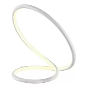 Image of Schuller Infinito Dimmable Integrated LED Table Lamp Matt White 3000K 750Lm