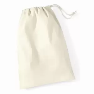 image of Westford Mill Cotton Stuff Bag - 0.25 To 38 Litres (M) (Natural)