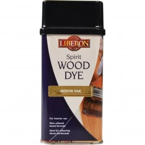 image of Liberon Spirit Wood Dye Medium Oak 250ml