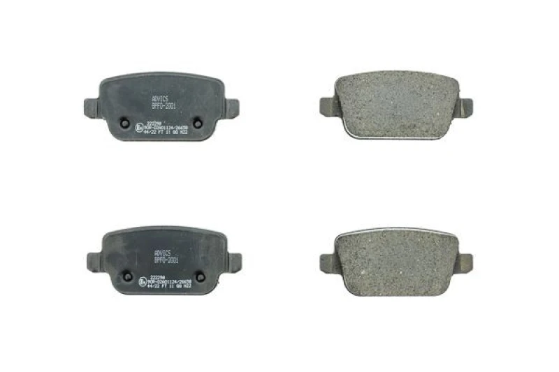 Image of AISIN Brake pad set AISIN BPFO-2001
