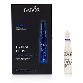 Image of Babor Ampoule Concentrates Hydration Hydra Plus (Intensive Moisture) - For Dry, Dehydrated Skin 7x2ml/0.06oz