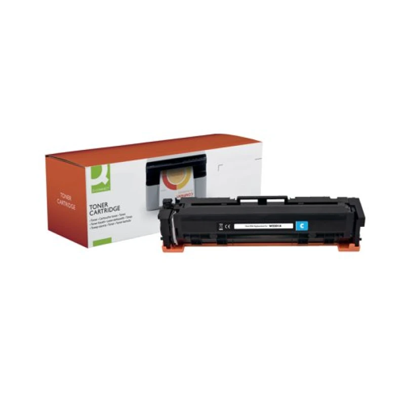 Image of Q-Connect Q-Connect Compatible Toner Cartridge High Yield Cyan For HP W2201X OBW2201X OBW2201X