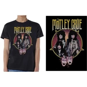 image of Motley Crue - Theatre Pentagram Unisex Large T-Shirt - Black