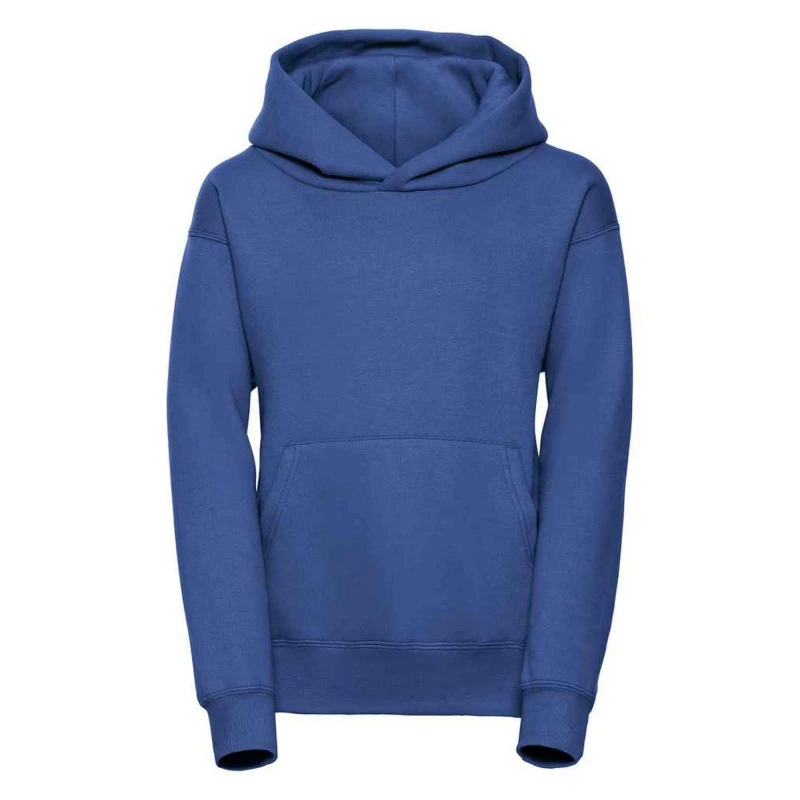 Image of JERZEES Plain Double Layer Hooded Sweatshirt with Kangaroo Pocket in Pale Blue Size: 3-4 Years Pale Blue Unisex 3-4 Years