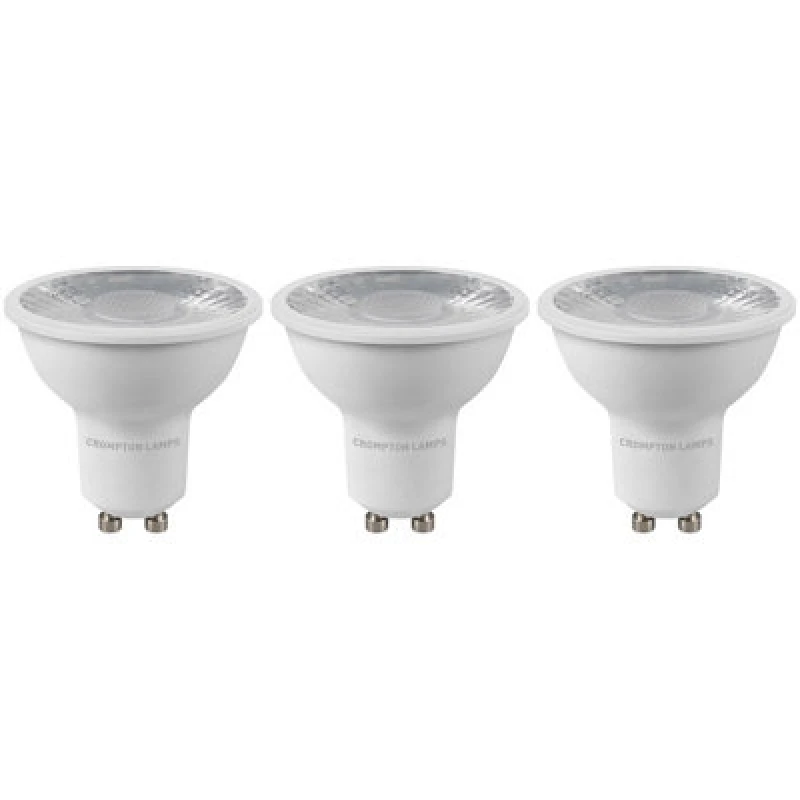 Image of Crompton LED GU10 Spotlight Light Bulb 5W Dim Warm White 2700K Halogen Replacement