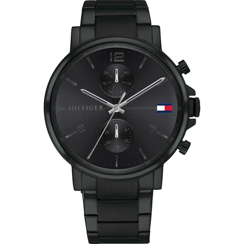 Image of Tommy Hilfiger 1710414 Mens Watch 44 Black black