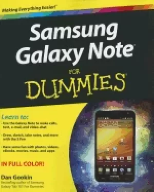 image of samsung galaxy note for dummies