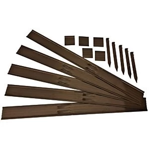 Image of Swift Edge Garden Edging Brown 12m