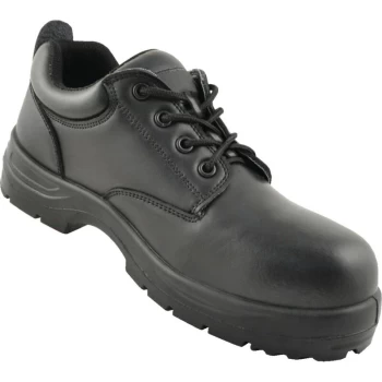 Image of Shoe Black 4 Eyelet S3 SR C Size 6 - Tuffsafe