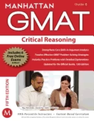 Image of manhattan gmat critical reasoning gmat strategy guide