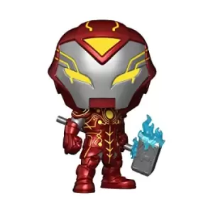 image of Marvel Infinity Warps POP! Vinyl Figure Iron Hammer 9 cm