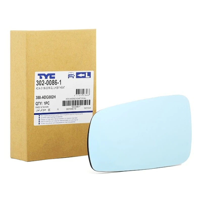 Image of TYC 302-0086-1 Wing Mirror Glass Left Mirror Glass,outside mirror (1914)