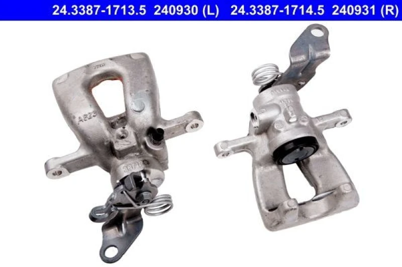 Image of ATE 24.3387-1713.5 Brake caliper without holder Brake Caliper (78)
