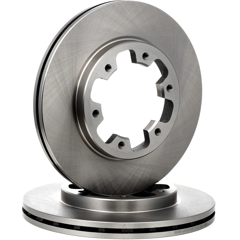 Image of STARK SKBD-0023065 Brake disc Front Axle, Vented, Cast Iron, Uncoated, Untreated, without bolts/screws Cast Iron Brake Disc (82)