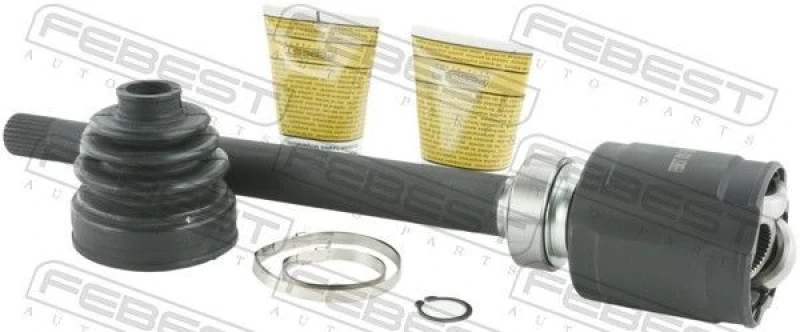 Image of FEBEST 0211-J1020GRH Joint, drive shaft transmission sided Joint,drive shaft (236)