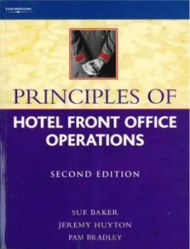 Image of Principles of Hotel Front Office Operations by Sue Baker Paperback