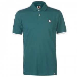 image of Pretty Green Moon Tipped Polo - Teal