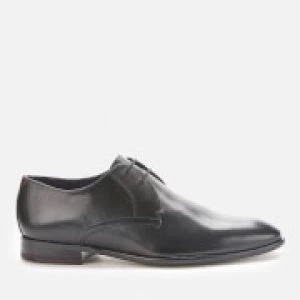 Image of Ted Baker Mens Sumpsa Leather Derby Shoes - Black - UK 11